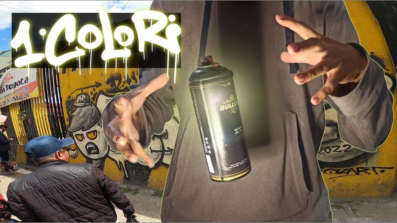 😲Hago un GRAFFITI con 1 SOLO AEROSOL 😎- (FAT CAP) Ozart