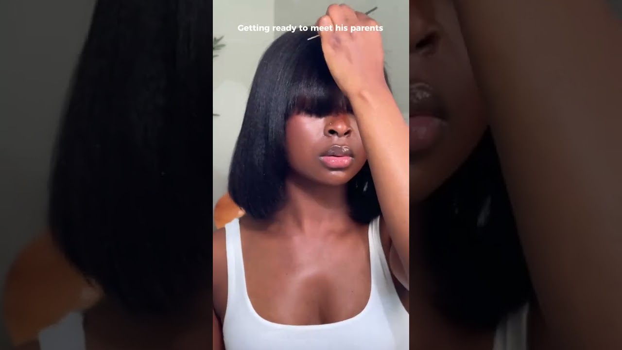 Absolutely MUST TRY this short fringe wig! Smooth and flawless&mdash;perfect for a chic, fresh look.