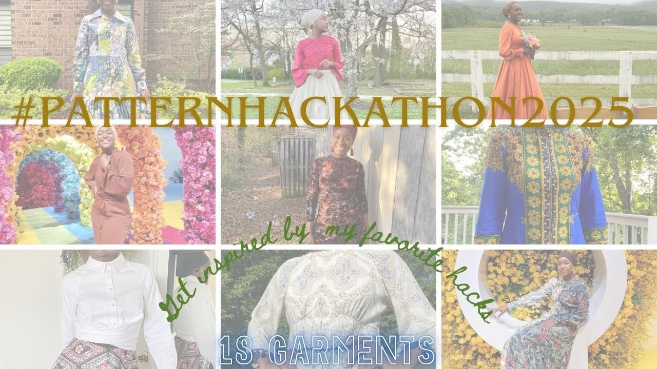 Hacking Patterns, it's what I do | 7 Hacks, 18 Garments | Get inspired now! #PatternHackathon
