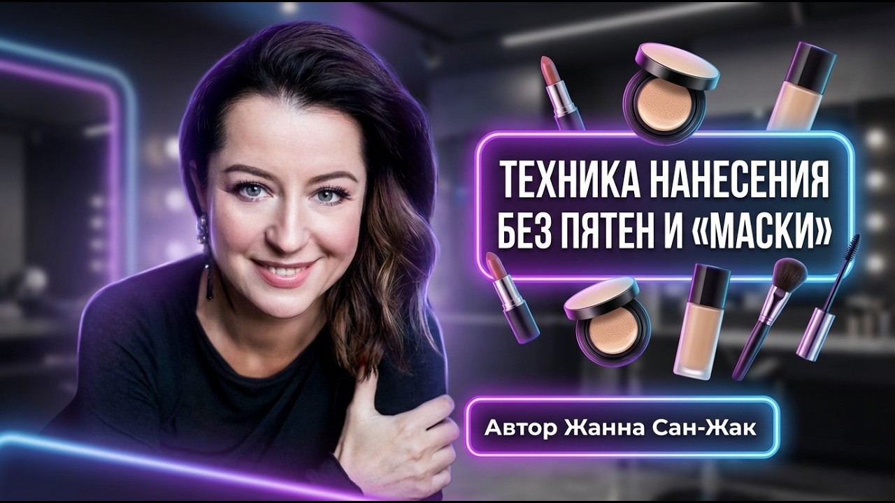 Техника нанесения косметики: как правильно наносить тон, румяна и консилер (без пятен и “маски”)