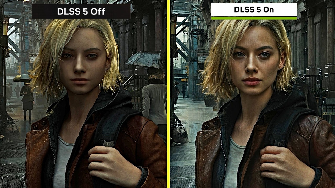 Resident Evil Requiem - DLSS 5 On Vs OFF Graphics Comparison | Photorealistic Lighting