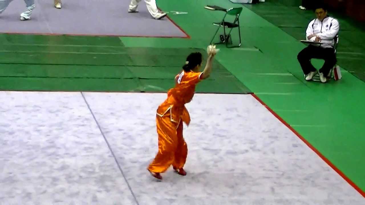 第20回　JOC Jｒ武術太極拳大会　女子長拳A剣　9.00　一位　山本　千尋