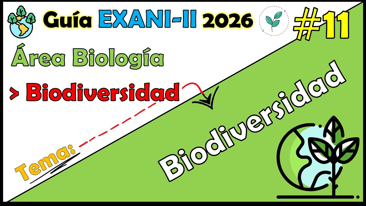 Curso EXANI II 2026 Biología Biodiversidad #11