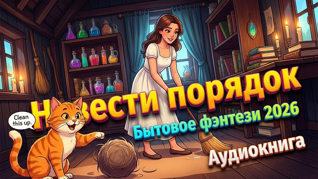 АУДИОКНИГА - НАВЕСТИ ПОРЯДОК \ БЫТОВОЕ ФЭНТЕЗИ