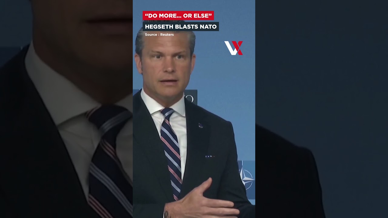 NATO Must Return To &ldquo;Hardline Military Alliance&rdquo; Role, US War Sec Hegseth Fumes At Brussels | VERTEX