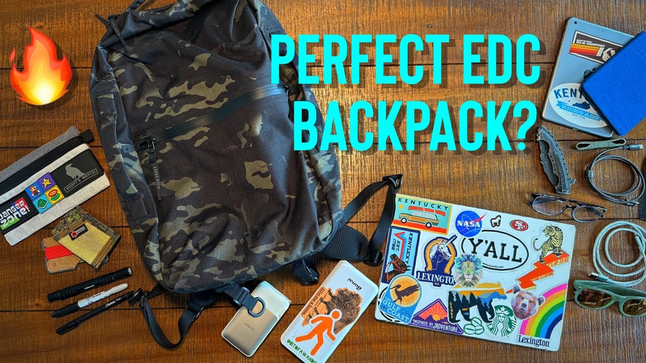 Black Ember Shadow 26L EDC Laptop Backpack ￼Review and walkthrough ￼