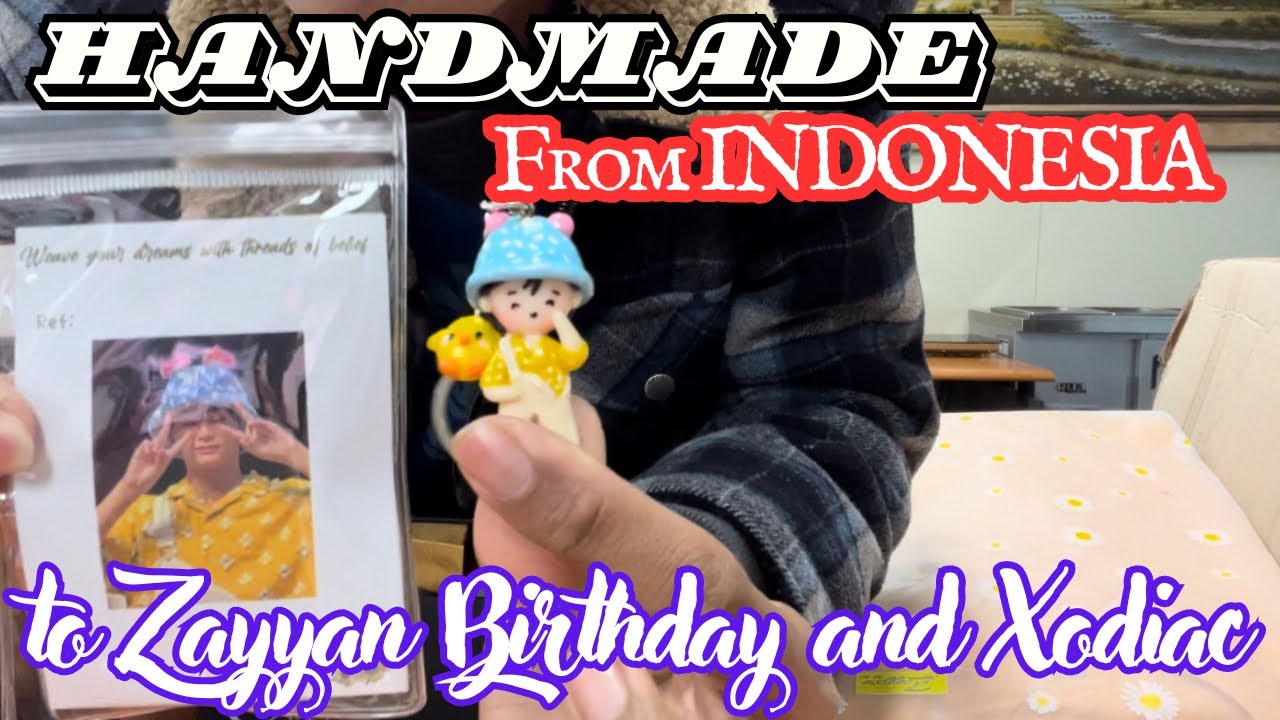 Handmade from Indonesia to Zayyan Birthday and XODIAC