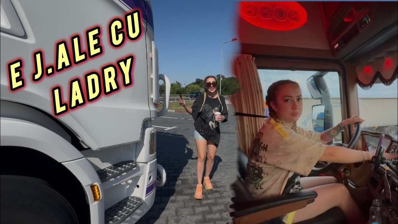 Prin România cu camionul . Noi două în echipaj 😱