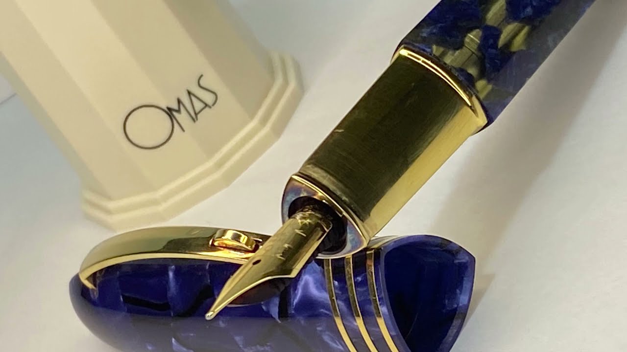 OMAS 360 LUCENS - Blue Lucens Celluloid