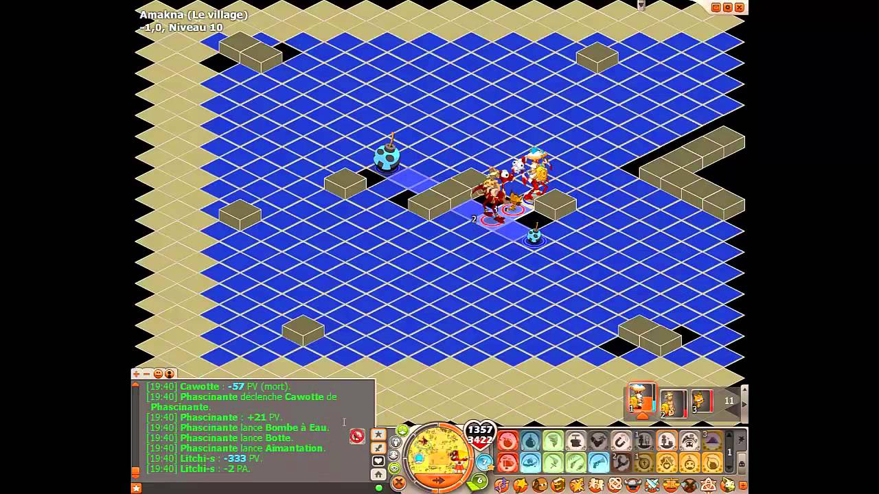 [Dofus] Session Pvp Com' Live #1 - Roublarde 156 contre le male ecaflip !