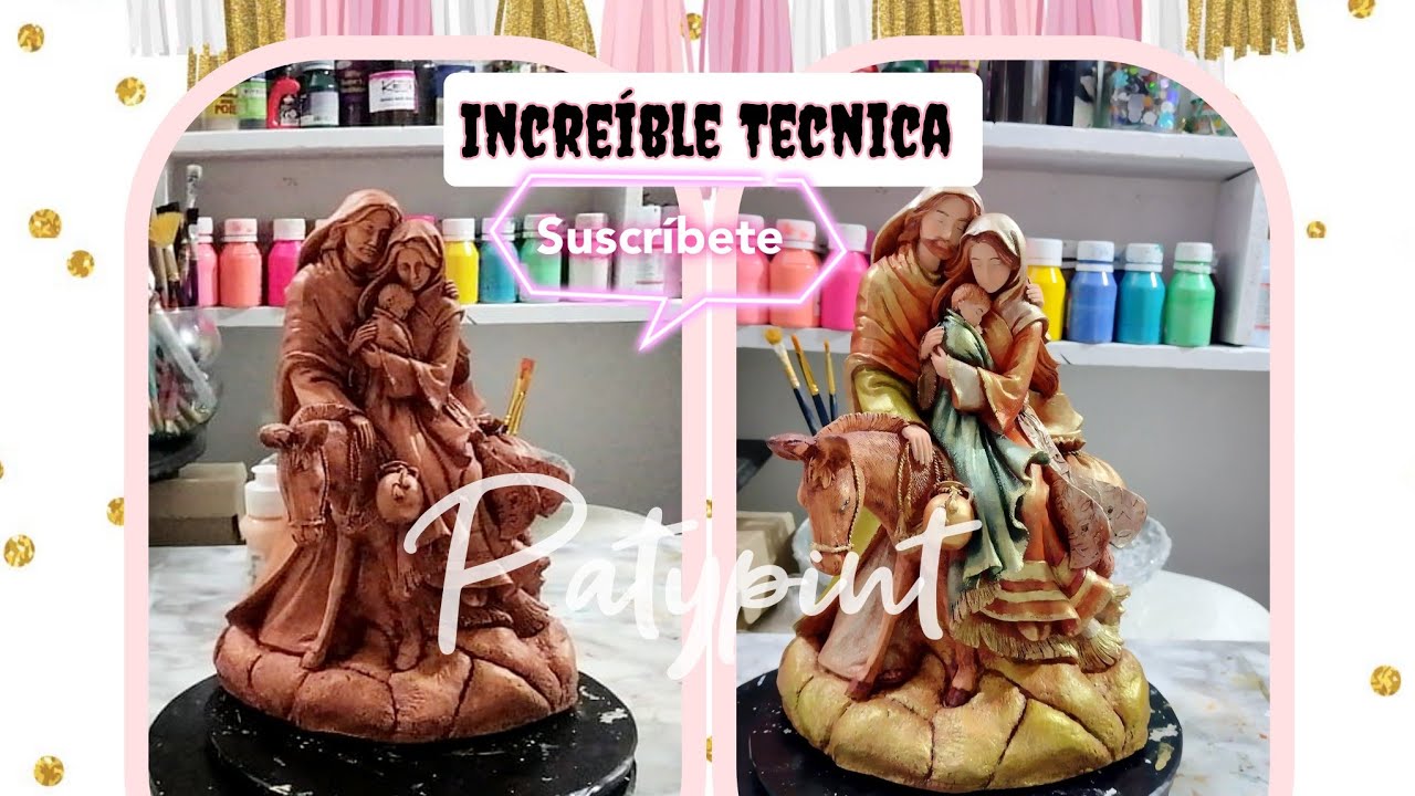 TÉCNICA DE METALIZADO Y PATINA/ fácil y rápida/