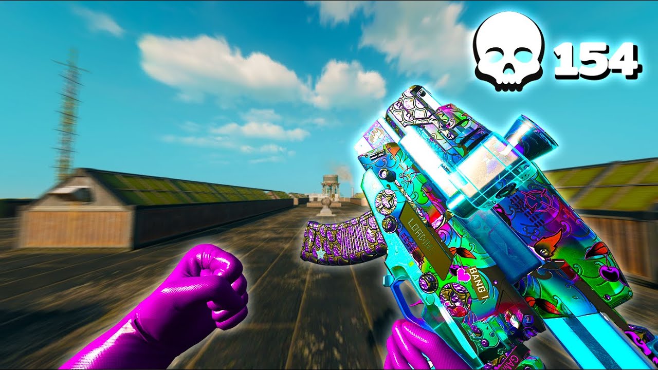 This *SECRET* AMAX Blueprint is BROKEN on Warzone🤯👑