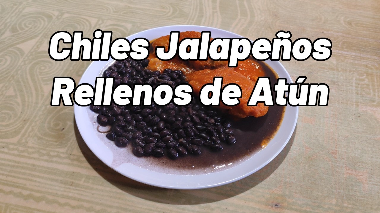 Chiles Jalapeños Rellenos de Atún | Receta Mexicana Fácil