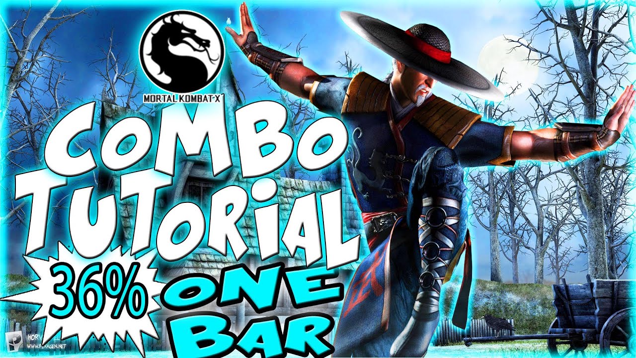 Mortal Kombat X KUNG LAO Combos - TEMPEST - Mortal Kombat X Combo Tutorial