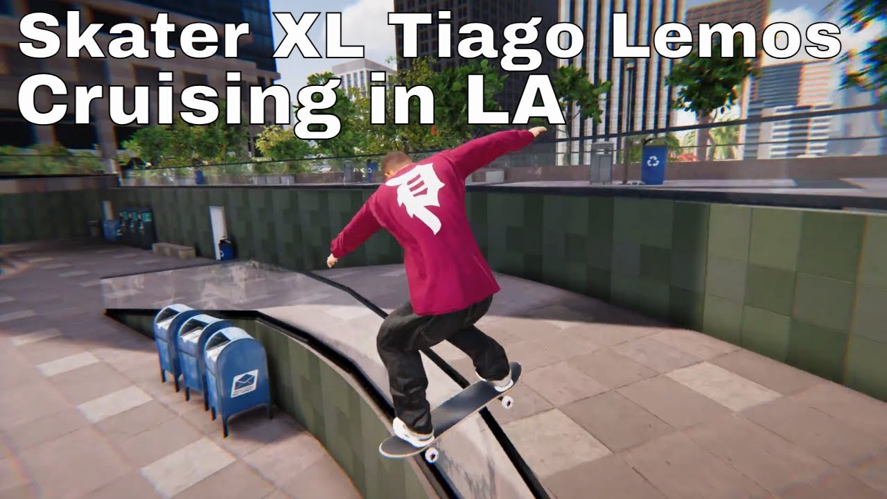 Cruising in LA - Skater XL Gameplay {Tiago Lemos}