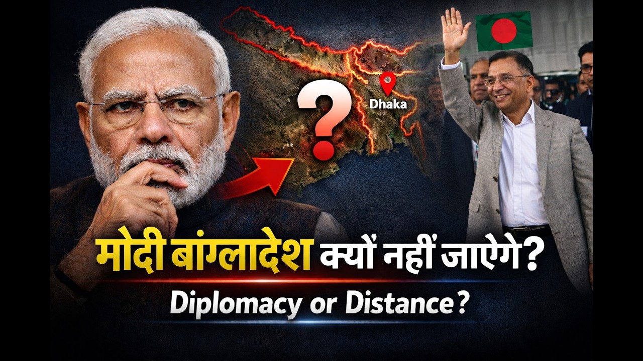 PM Modi Bangladesh क्यों नहीं गए? | Tarique Rahman Oath & India–Bangladesh Relations Explained