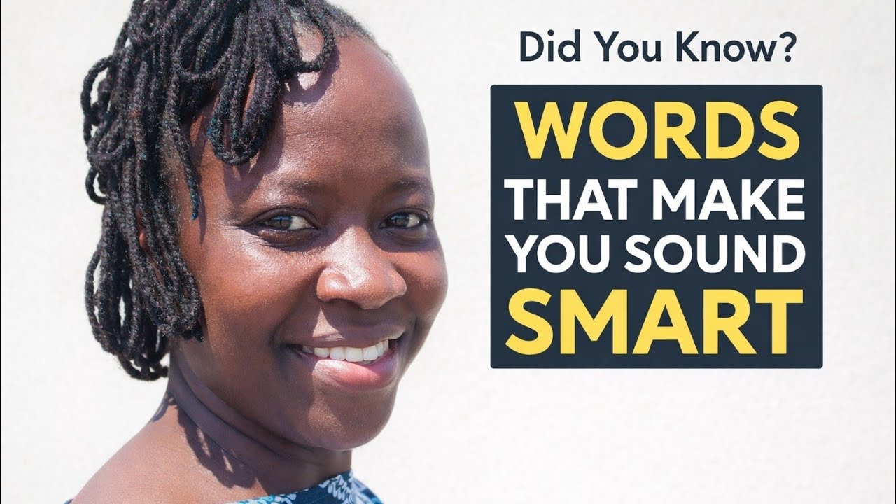 Did you know these words  make you sound smart?#english #vocabs #fypシ 