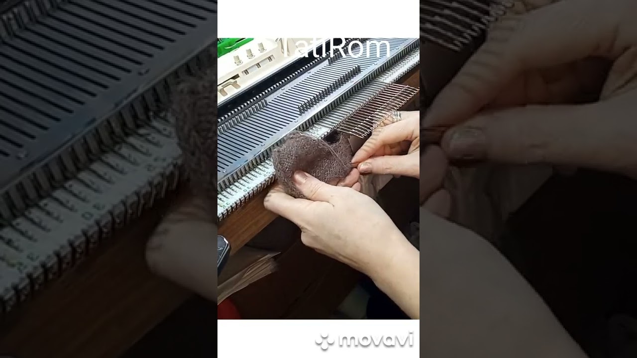 рукавички за 30мин на любой вязальной машине