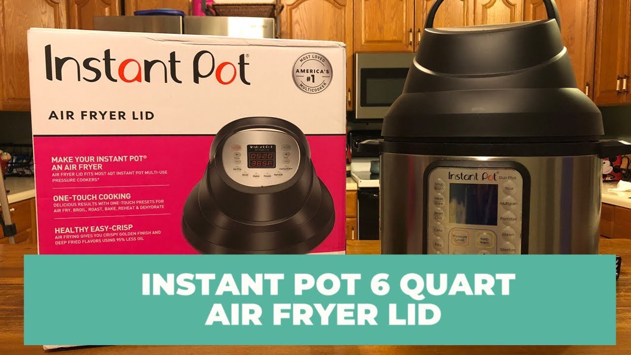 Instant Pot Air Fryer Lid Attachment NEW 2020