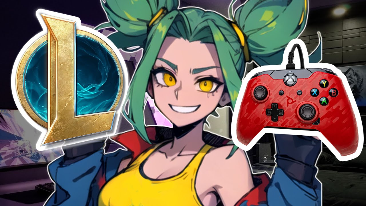 League of legends with a controller ???