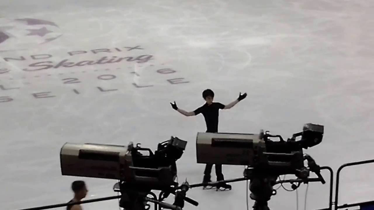 GPF-2016 Yuzuru HANYU SP (Practice) Absolutely AMAZING!!