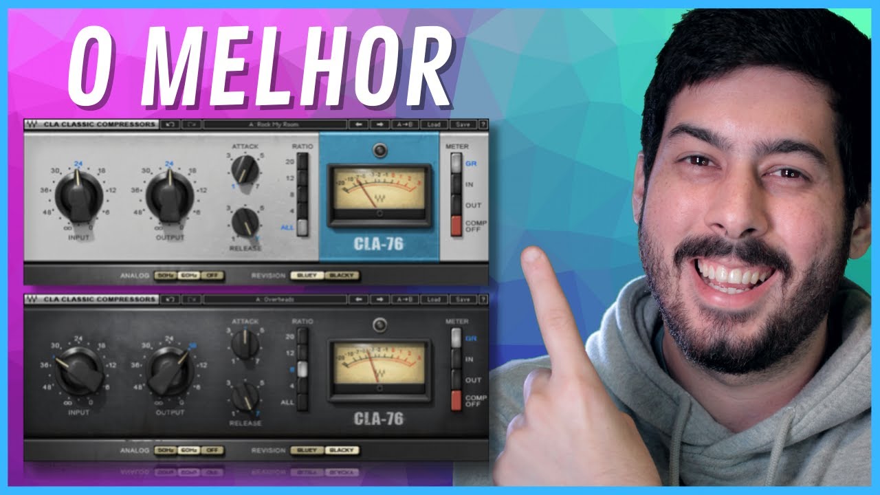 Desmistificando o 1176 | Por que é o melhor compressor do mundo (Waves CLA-76) | Desmistificando EP2