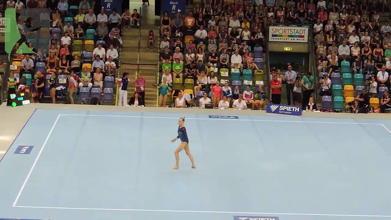 Carina Kröll - Boden - 2. Olympia Qualifikation 2016