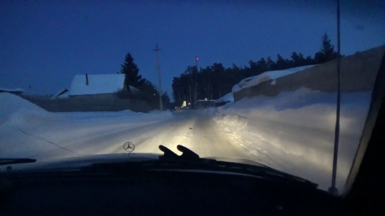 Небольшая поездка на Мерседесе 123 2,4 D в Нечунаевку.