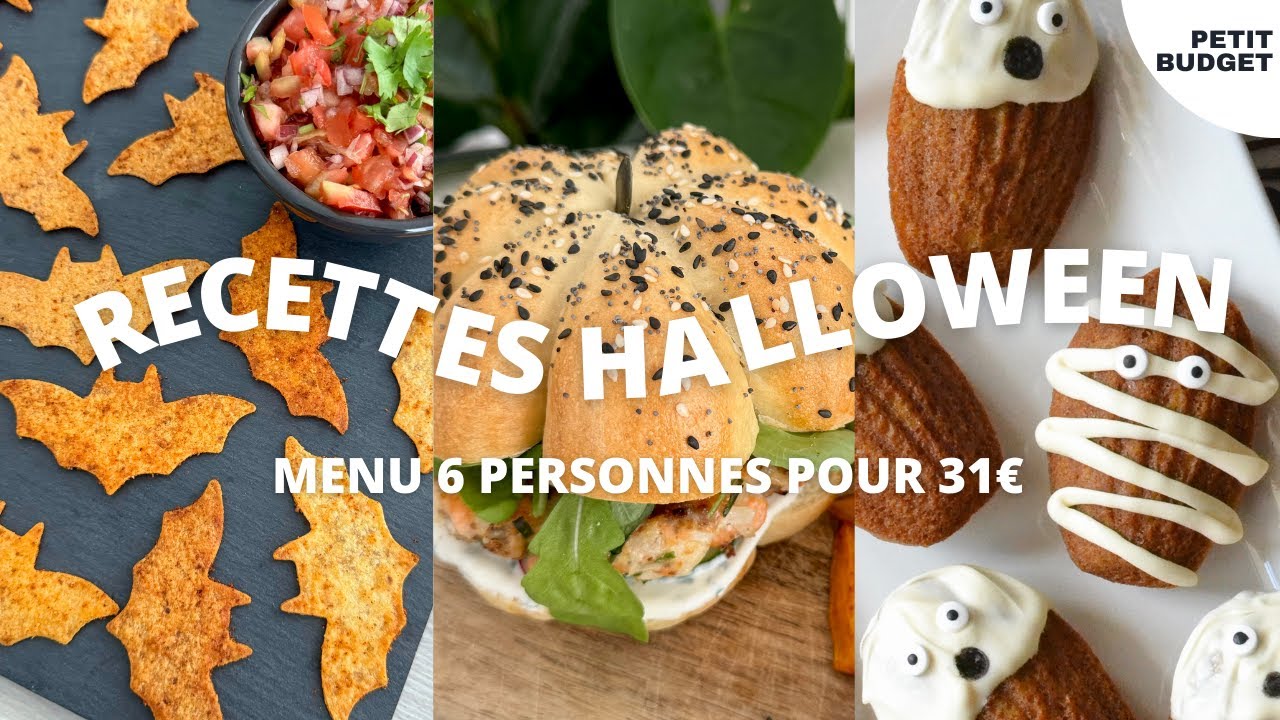 RECETTES HALLOWEEN HEALTHY | petit budget & facile