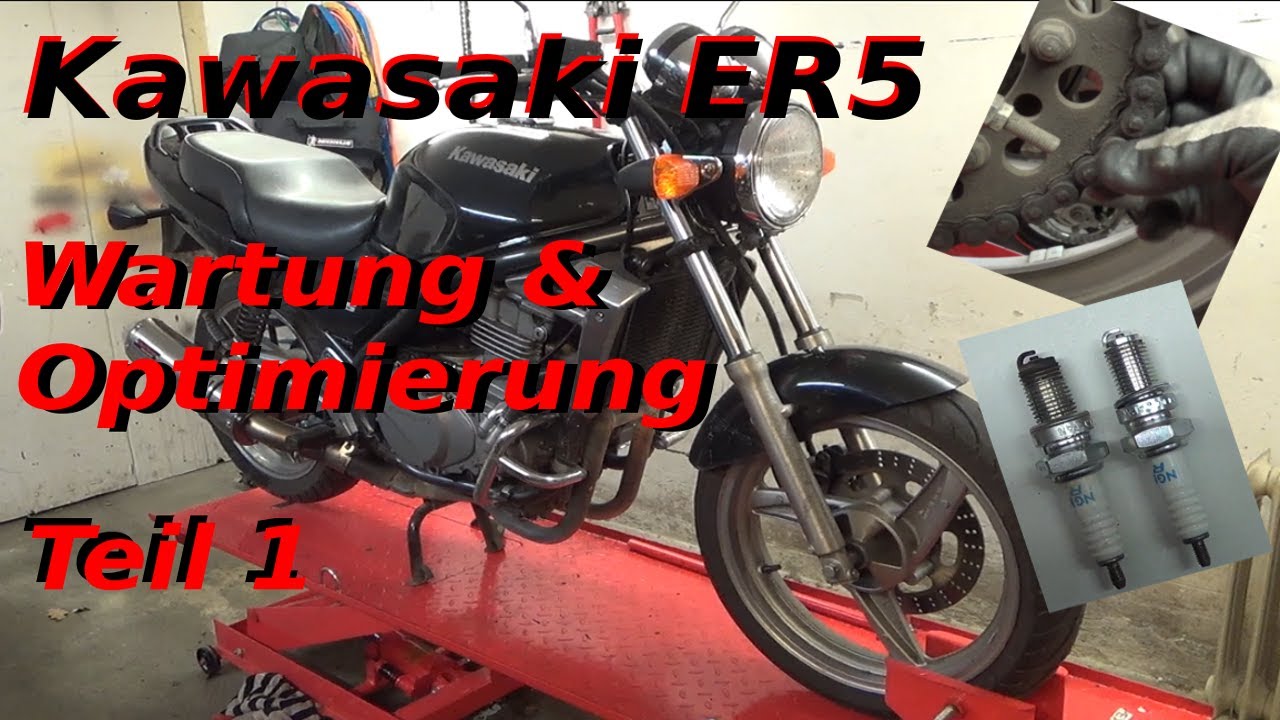 Kawasaki ER5 - Winterwartung, Teil 1