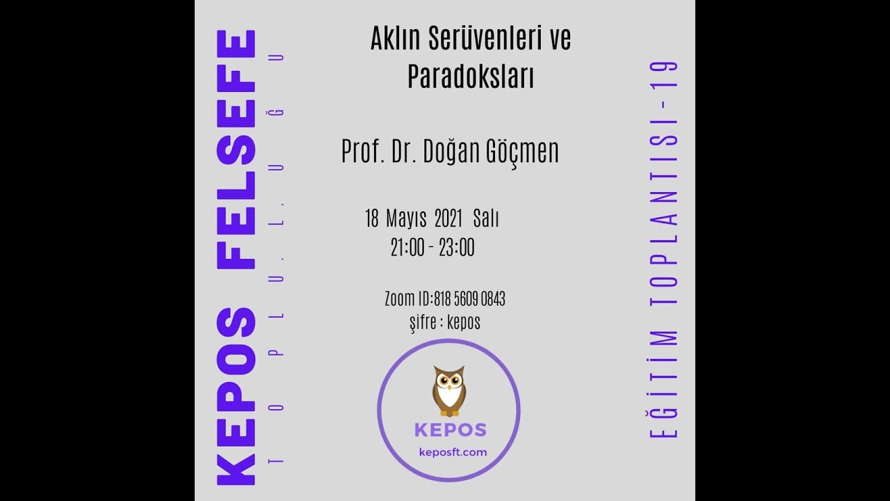 Doğan Göçmen: Aklın Serüvenleri ve Paradoksları