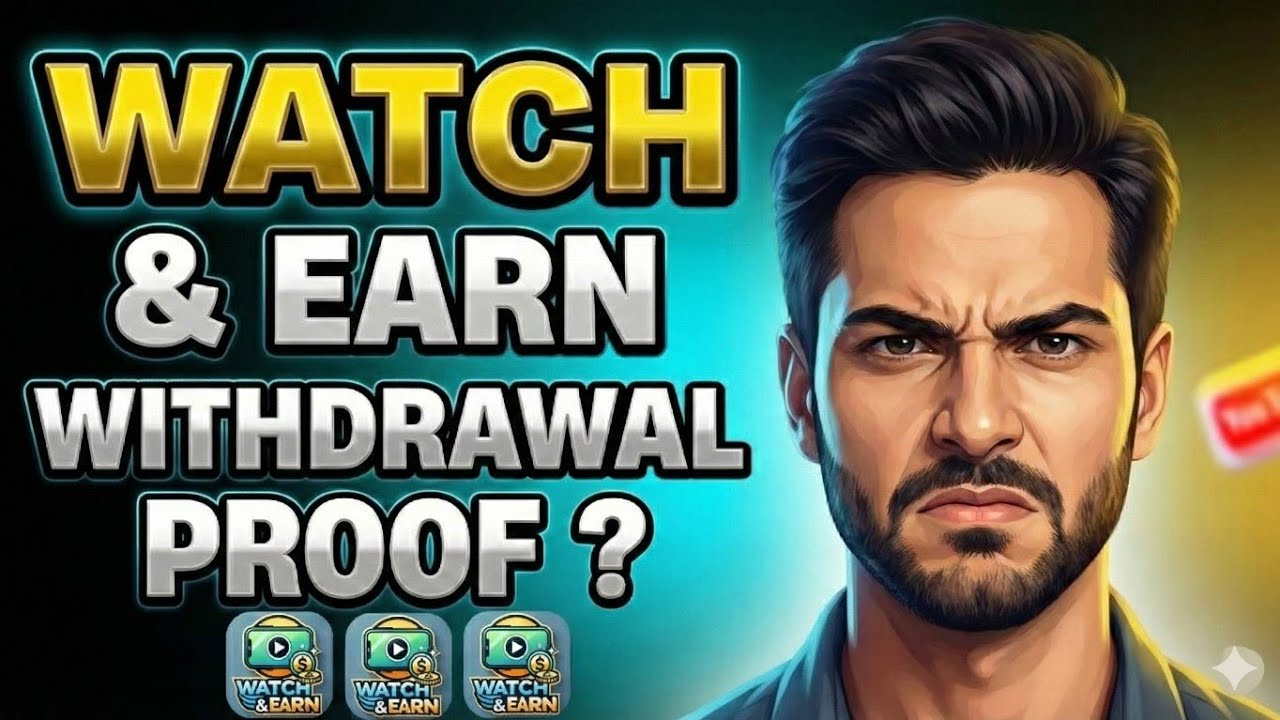Watch Video and Earn Money Real or Fake? ⚠️ Watch - Earn Reward App Review | Withdrawal Proof