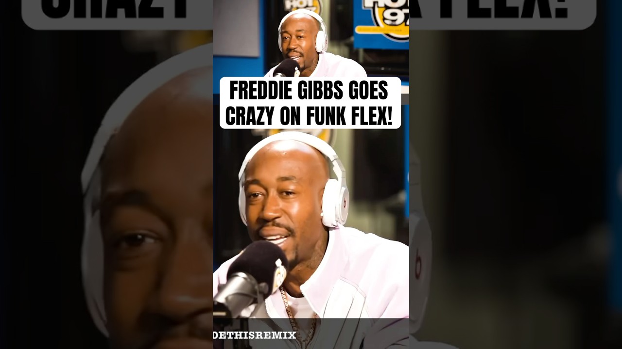 FREDDIE GIBBS Goes CRAZY On FUNK FLEX! (REMIX)