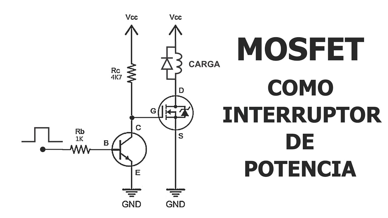 MOSFET COMO INTERRUPTOR DE POTENCIA / INTERRUPTOR DE ESTADO SOLIDO Recalibrando
