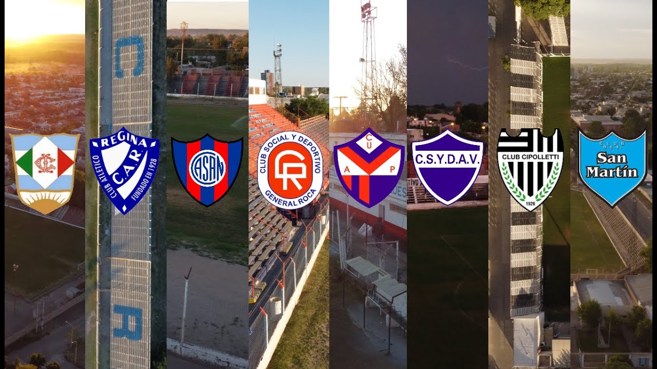 ESTADIOS Liga Deportiva Confluencia I Alto Valle, Río Negro I DJI MINI 2 4k