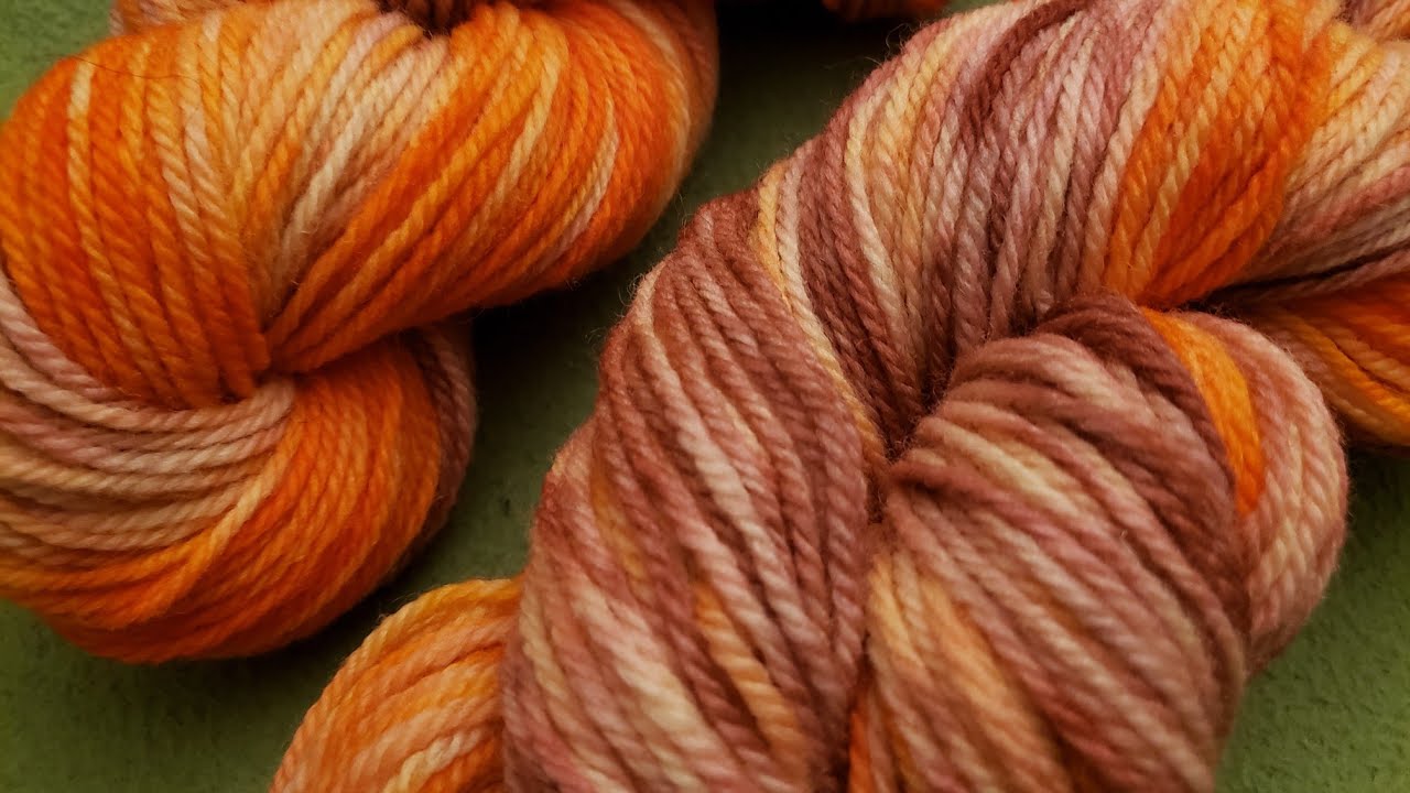 Double Dyeing Balled Yarn with Food Coloring! - A Yarn Dyeing Technique/Tutorial!