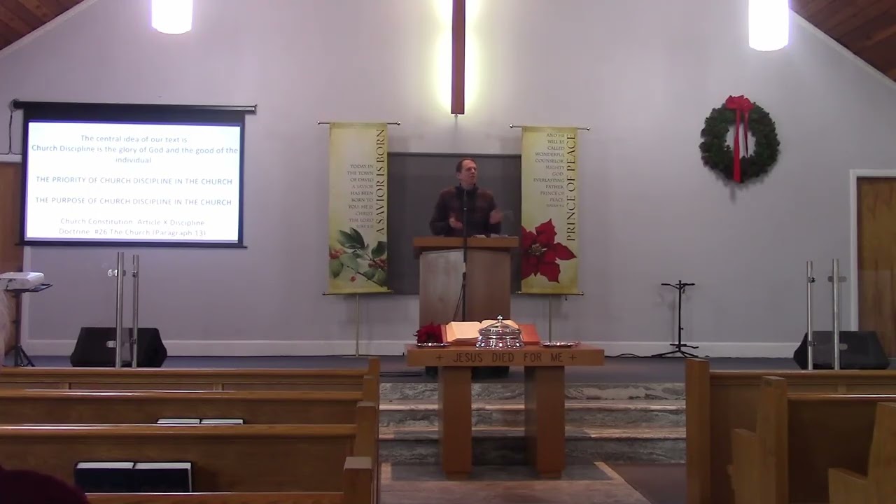 “Church Discipline: What is it, Who is it For, Why is it so Important?” Matthew 18:1-20