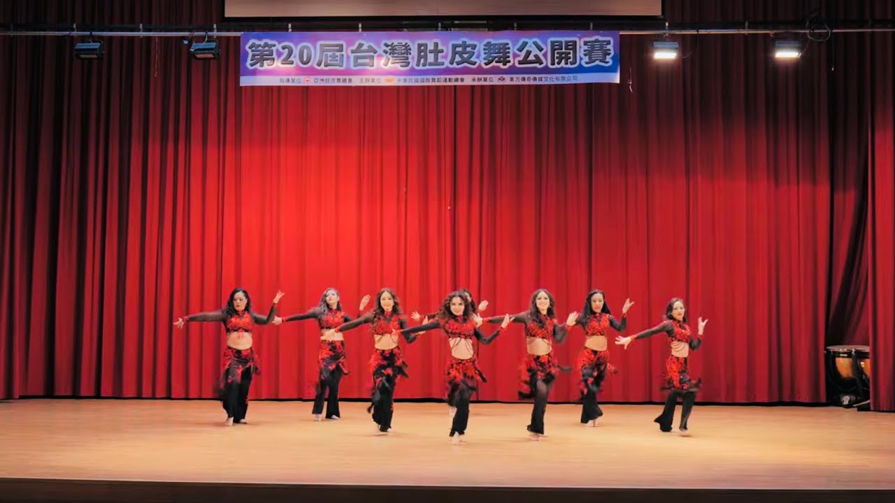 2024第20屆台灣肚皮舞公開賽-道具融合職業團體組．冠軍-IVETA DANCE