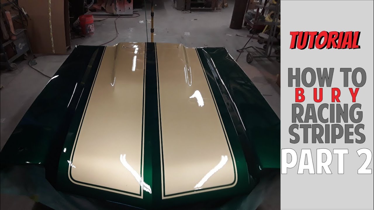 TUTORIAL: Burying Racing Stripes: Part 2 | Sketchy's Garage
