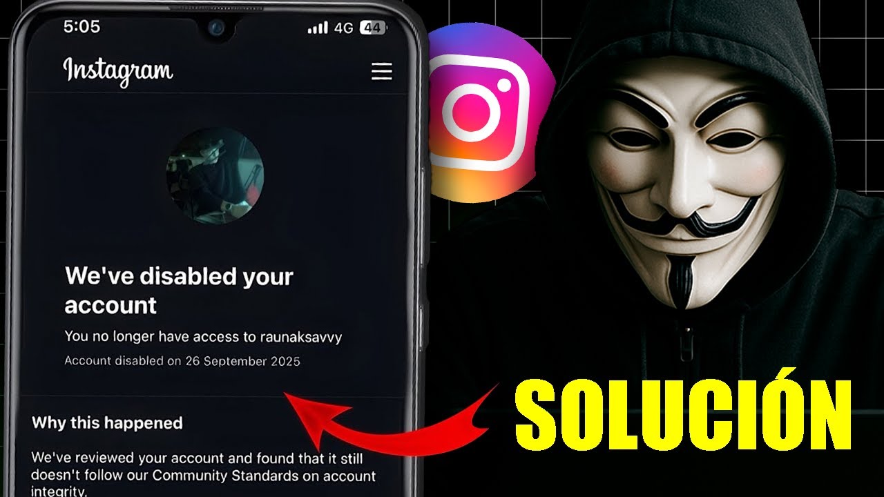 Cómo RECUPERAR una CUENTA de Instagram SUSPENDIDA 🔒NUEVO MÉTODO