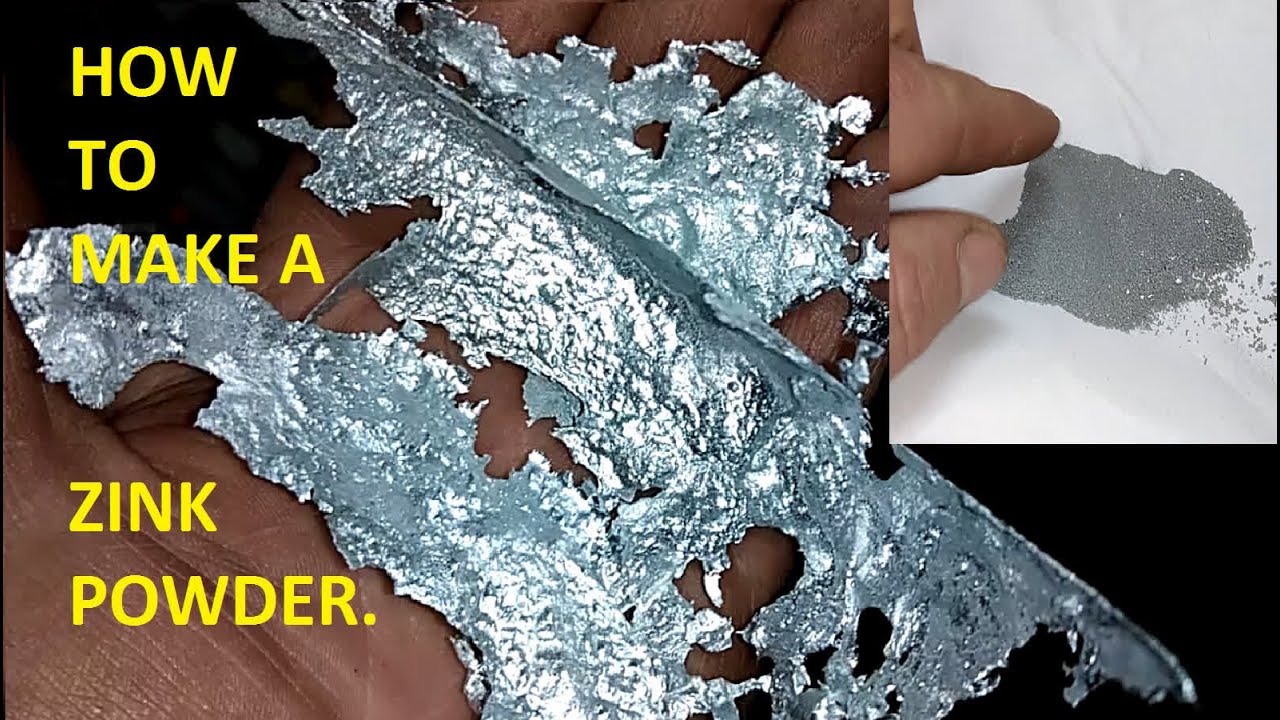 How to make a ZINC POWDER!?