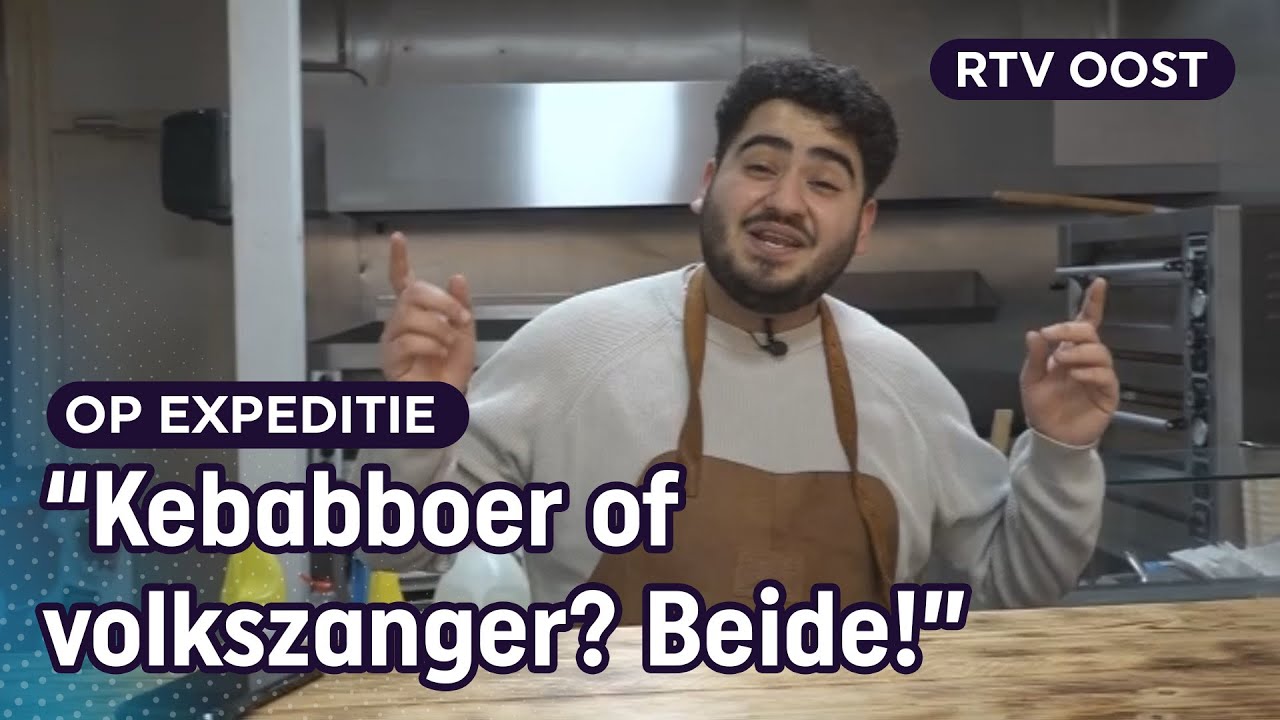Zingende kebabboer Ammar (25) wil Nederland veroveren | RTV Oost