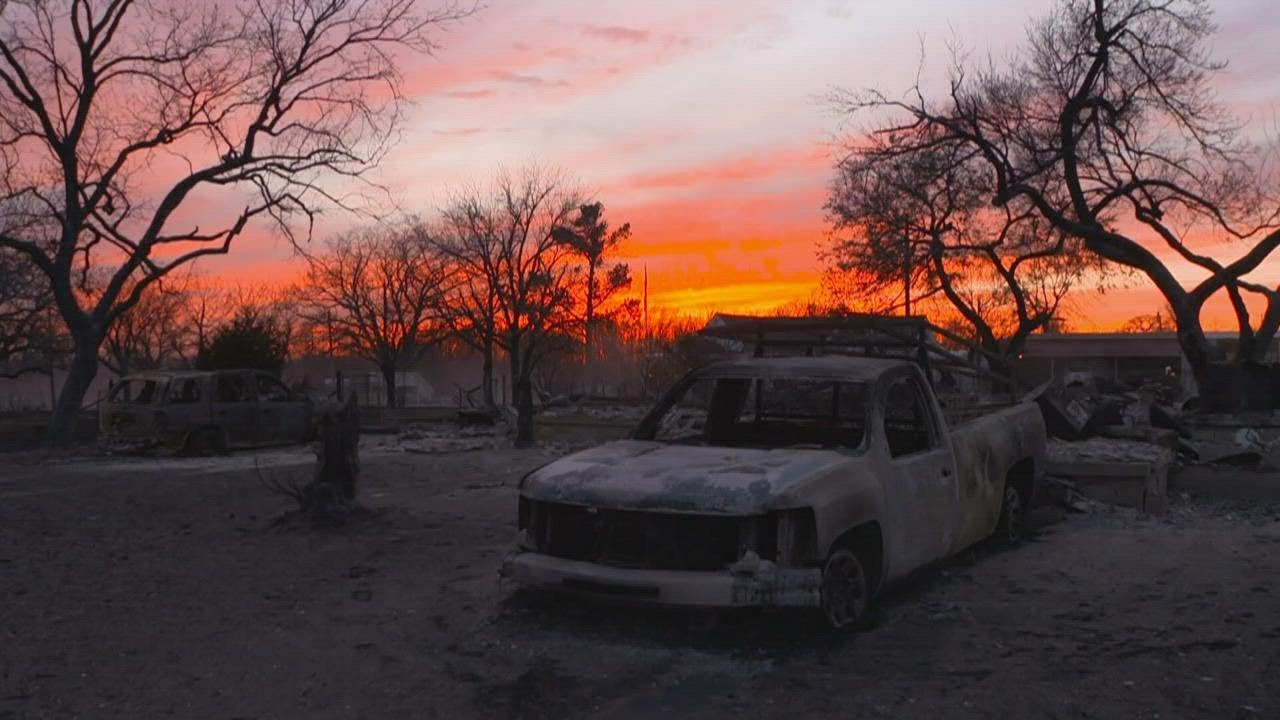 Residents of Carbon, Texas hit hard by wildfires in Eastland County