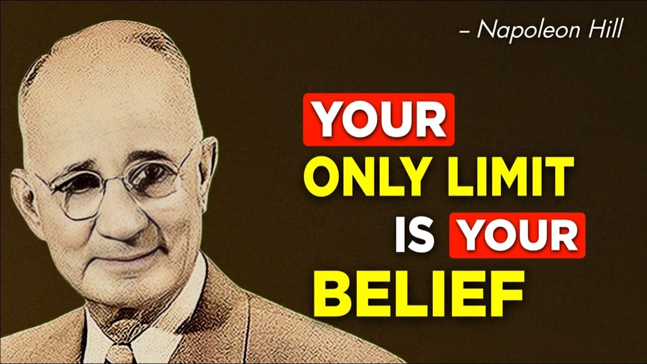 You Have No Limits Except The Ones You Believe In | Napoleon Hill
