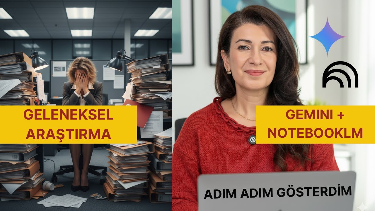 Gemini Derin Araştırma + NotebookLM: Günler Sürecek Araştırma 20 Dakikada (Adım Adım)