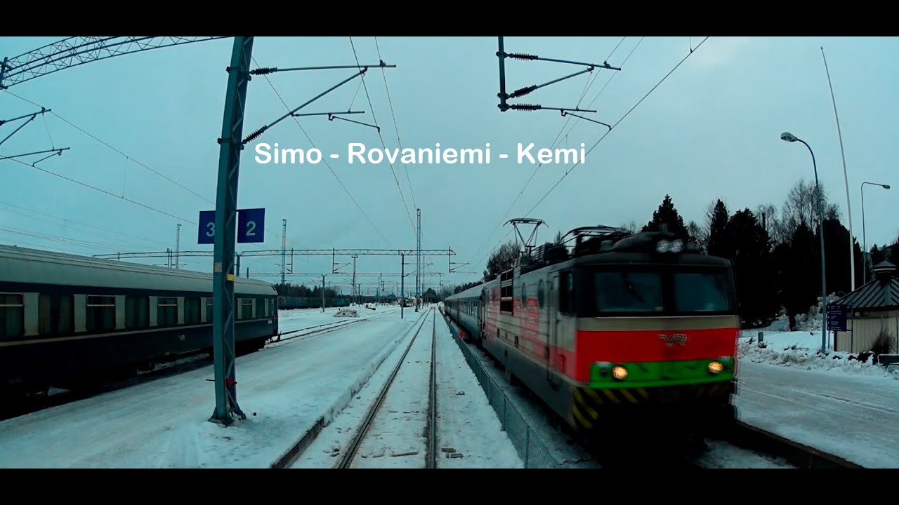 Sr1 ohjaamovideo Simo - Rovaniemi - Kemi. Sr1 cockpit video Simo - Rovaniemi - Kemi.