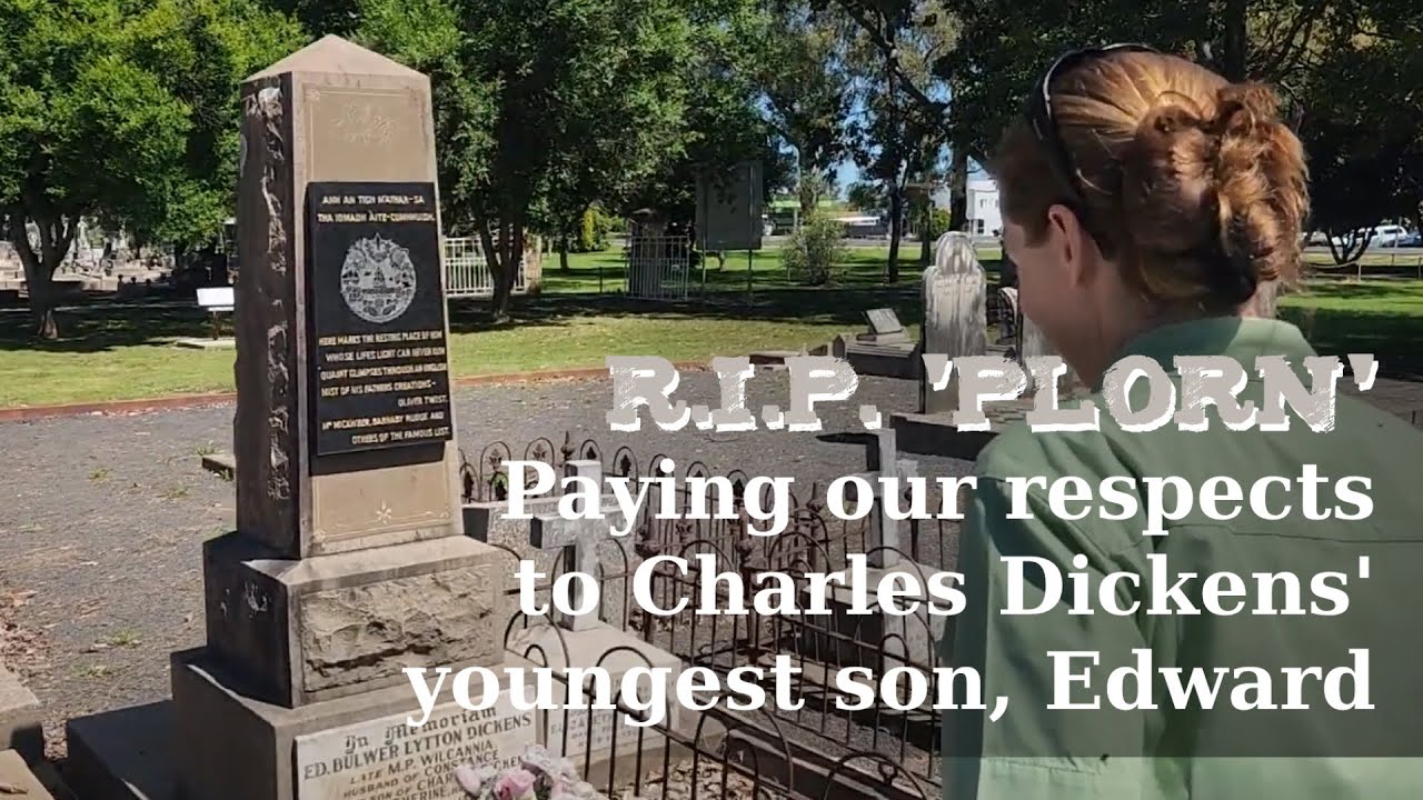 Charles Dickens' youngest son 'Plorn' rests in a remote Australian graveyard - as we discover