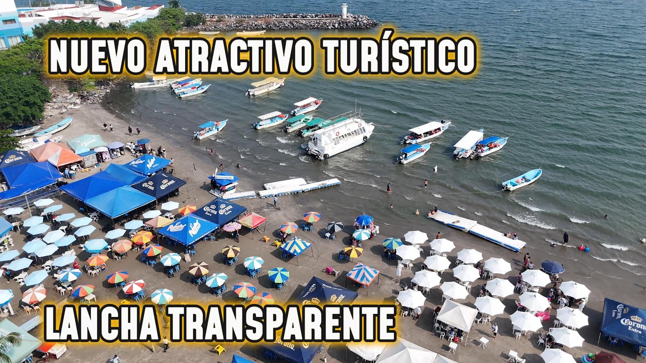 TOURS EN LANCHA TRANSPARENTE Y NOS SUBIMOS A LOS NUEVOS CAMIONES ULÚA EN VERACRUZ