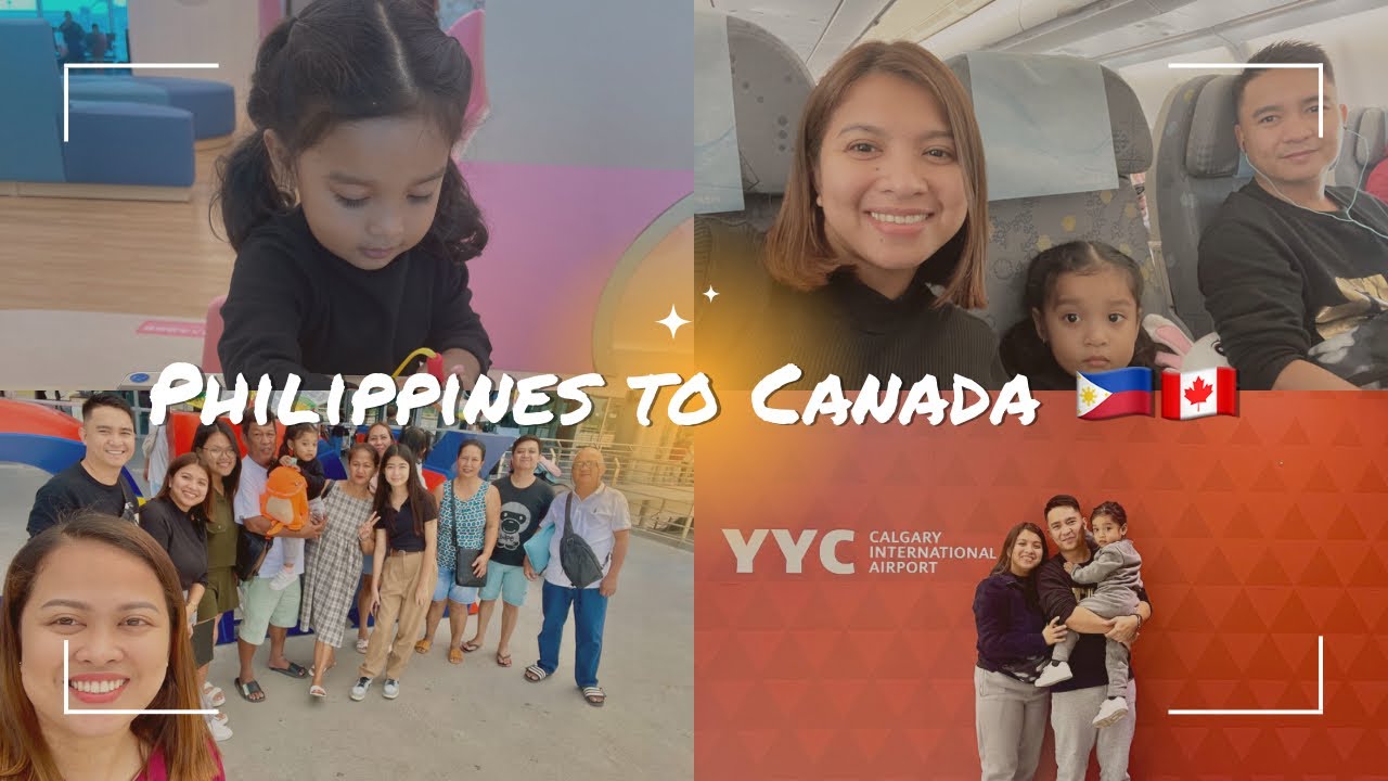 Philippines to Canada Flight | Taoyuan Layover | Filipino International Student | Clark to Calgary