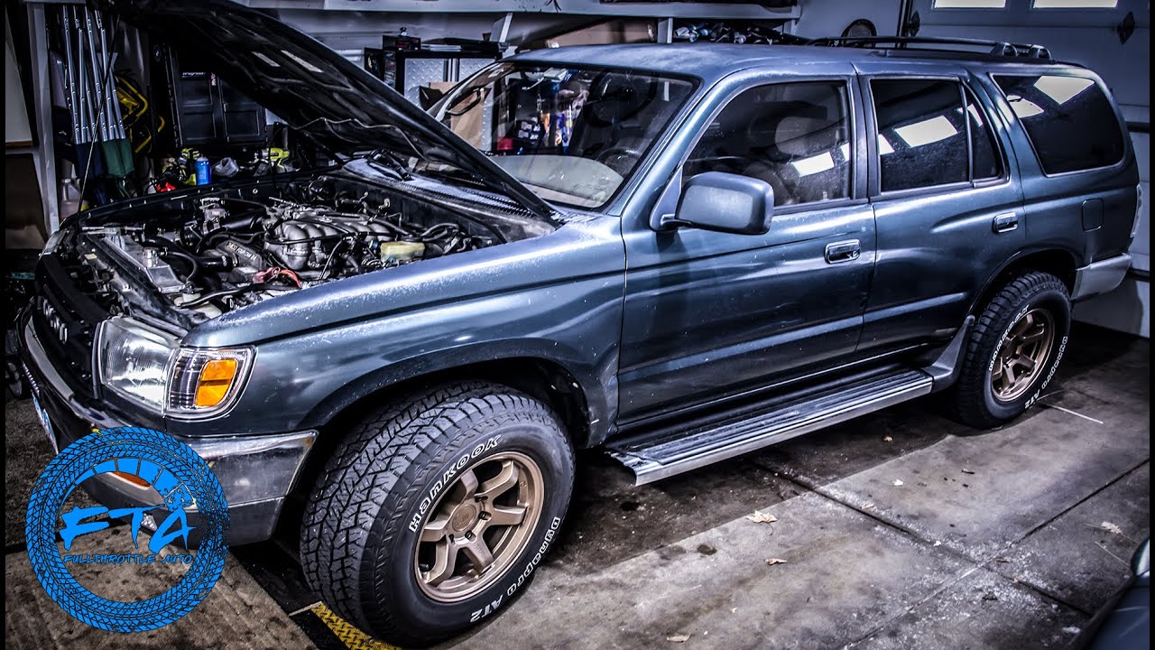 3rd Gen 4Runner Intake upgrade, Spark Plugs and Fuel Filter Replacement
